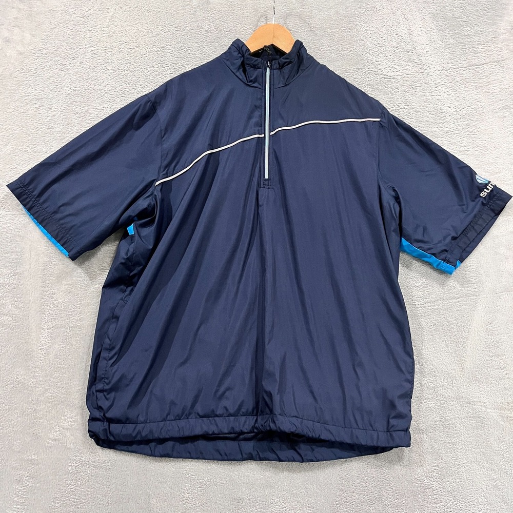 Sunice Golf‎ Jacket Mens Large Windbreaker Short Sleeve Weather